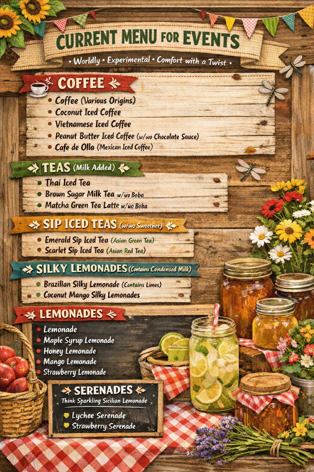 2026 Summer Event Main Menu