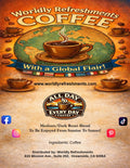 All Day Every Day Coffee, Med/Dark Roast