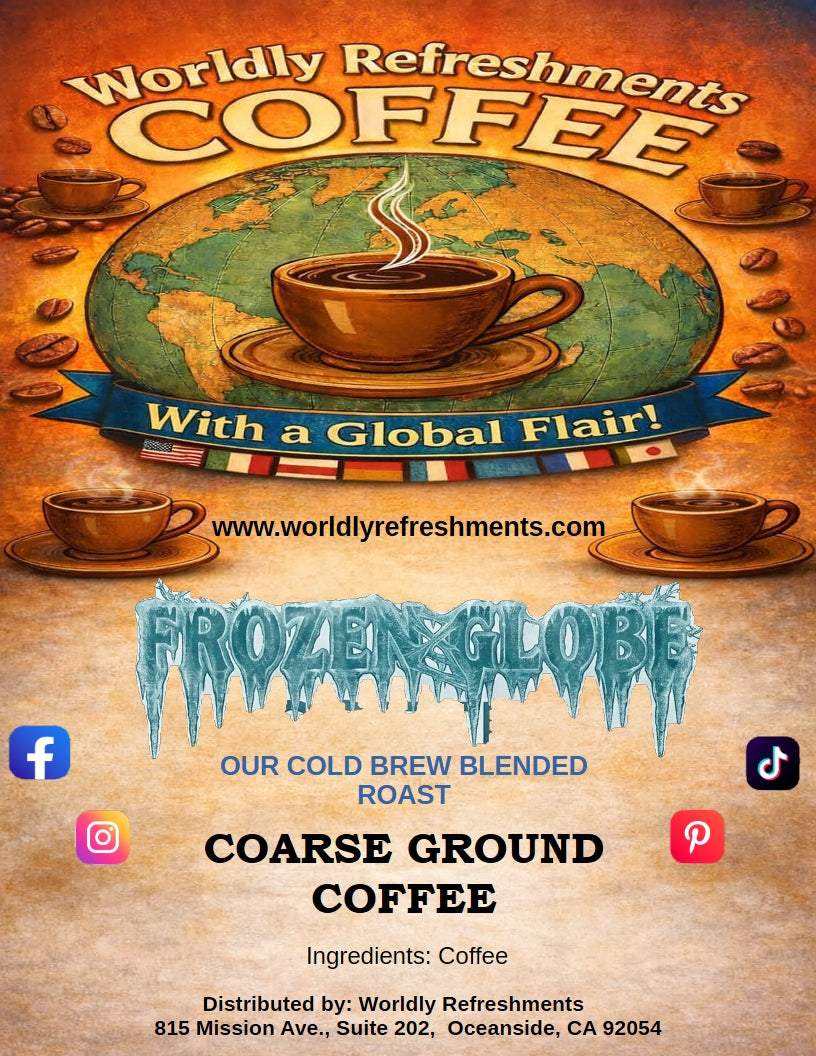 Frozen Globe Coffee, Med Roast