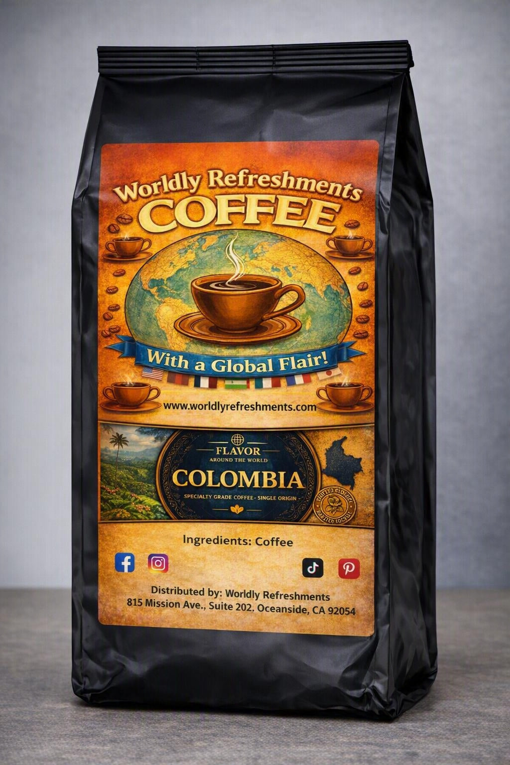 Columbia, Medium Roast